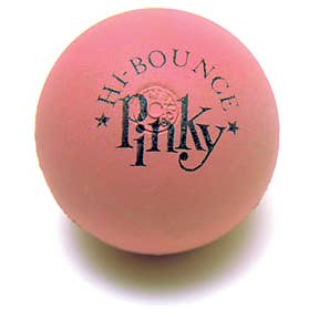 Classic 2.5" Pinky Ball, Latex Rubber High Bounce Ball