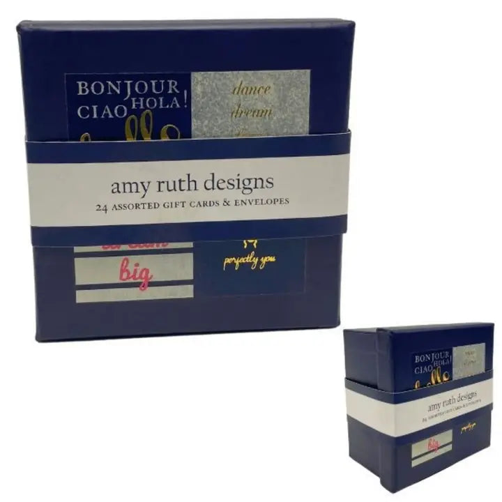 Amy Ruth- 24pk Assorted Gift Cards w/ Envelopes-