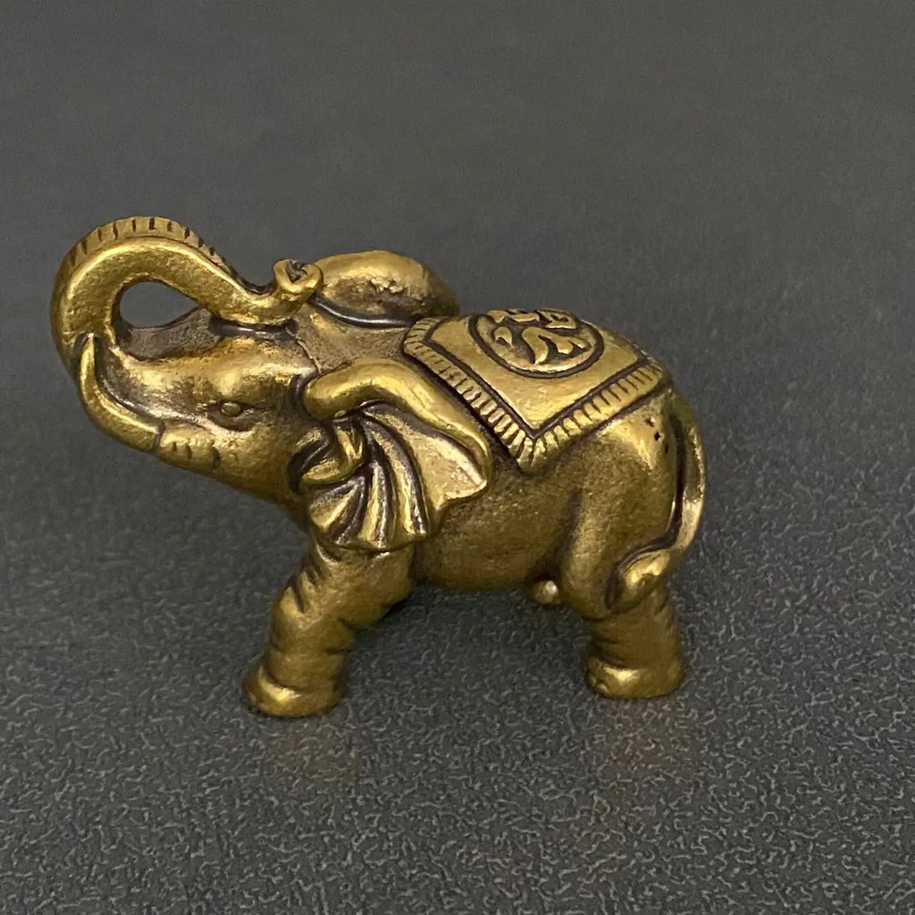 Brass Elephant Crafts Desktop Ornaments Decoration