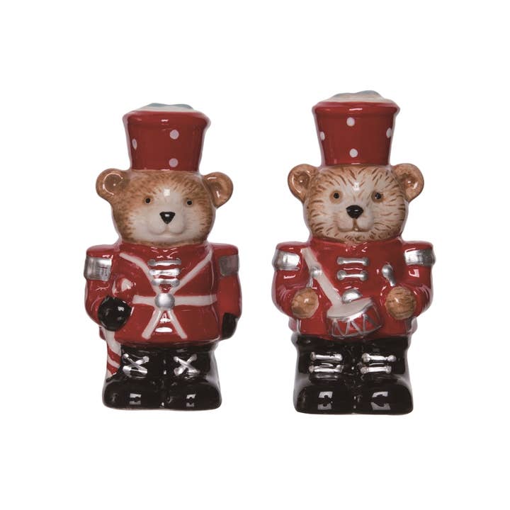 Bear Nutcracker Salt & Pepper Shakers