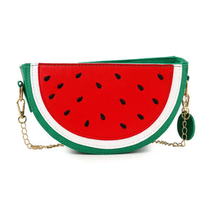 Colorful Fruit Styled Shoulder Bag-Watermelon