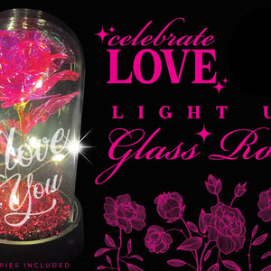 Glass Dome Rose Keepsake Love Assortment