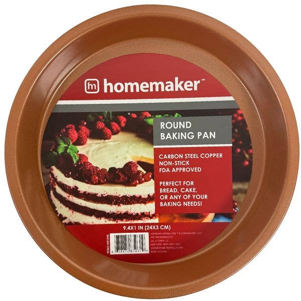 Homemaker Baking - Carbon Steel Copper Non-Stick - 9.4"