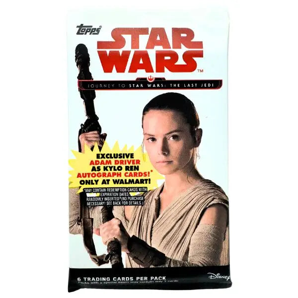 Wholesale Trading Cards - Collectible - Star Wars - The Last Jedi Series - 6Cards Per Pack