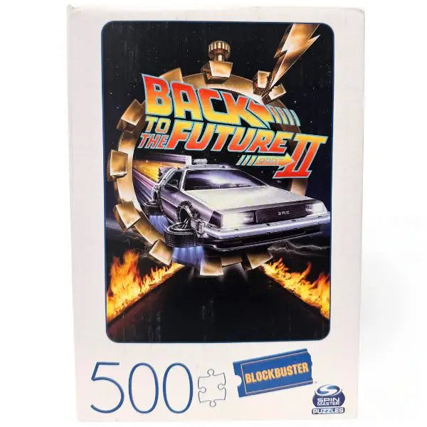 Blockbuster Puzzles - 500PC Back To The Future Puzzle - Spin Master Gaming