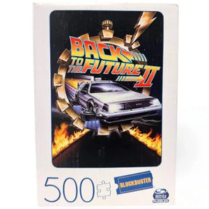 Blockbuster Puzzles - 500PC Back To The Future Puzzle - Spin Master Gaming