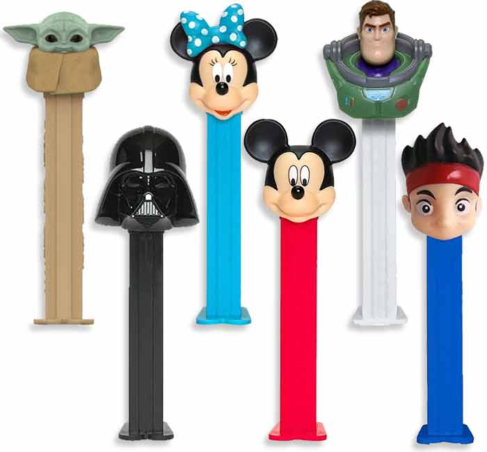 Pez Blister Card -Disney 100th Anniversary Candy & Dispenser-Choose your favorite!!