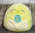 Squishmallows Easter Squad Aimee 12" Chick in Easter Egg (2023) Peepin it real.