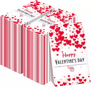 400 Pcs Valentine'S Day Guest Napkins Heart Disposable Guest Napkins Hand Towels