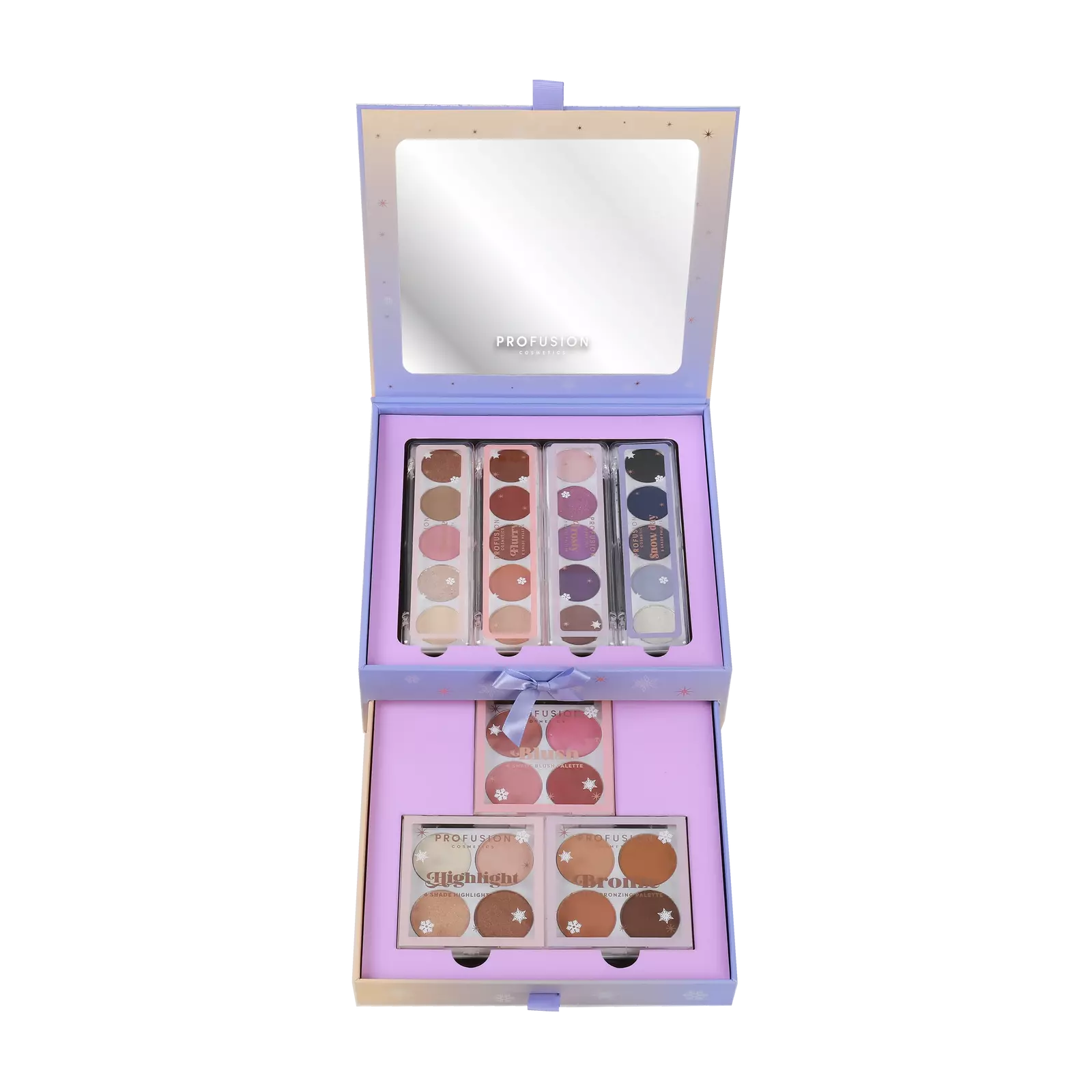 Profusion - Frosted Snow Sparkle Winter Wonderland Face & Eye Vanity Set