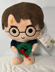 Gemmy Wizarding World of Harry Potter Animated Plush 12" Christmas At Hogwarts