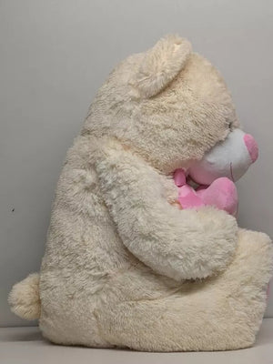 White 32 inch Giant Valentine Bear Plush with Pink Heart -XOXO-Dandee Collectors 3+ (Copy)