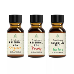 Aromatherapy Essential Oils (Bergamot, Rosehip, Tea Tree)