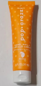 Pop Arazzi Hand Nail Cuticle Cream 1 fl oz Mango