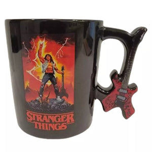 Stranger Things Ceramic Coffee Mug (17.3 oz.) Eddie Munson Guitar Handle