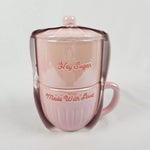 Pink CREAM & SUGAR SET