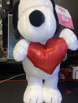 Valentine's Day Peanuts 18 in Tall Snoopy with Heart Porch Greeter