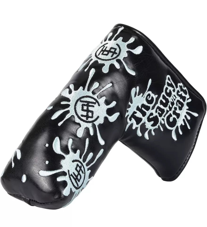 The Saucy Craft Painting Splash TSC Blade Golf Putter Headcover