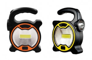 HAND-HELD COB LED + LED WORKLIGHT