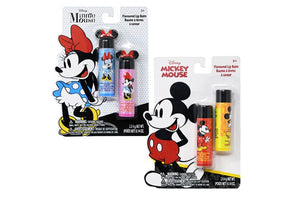 LIP BALM (2 PK) MICKEY or MINNIE MOUSE